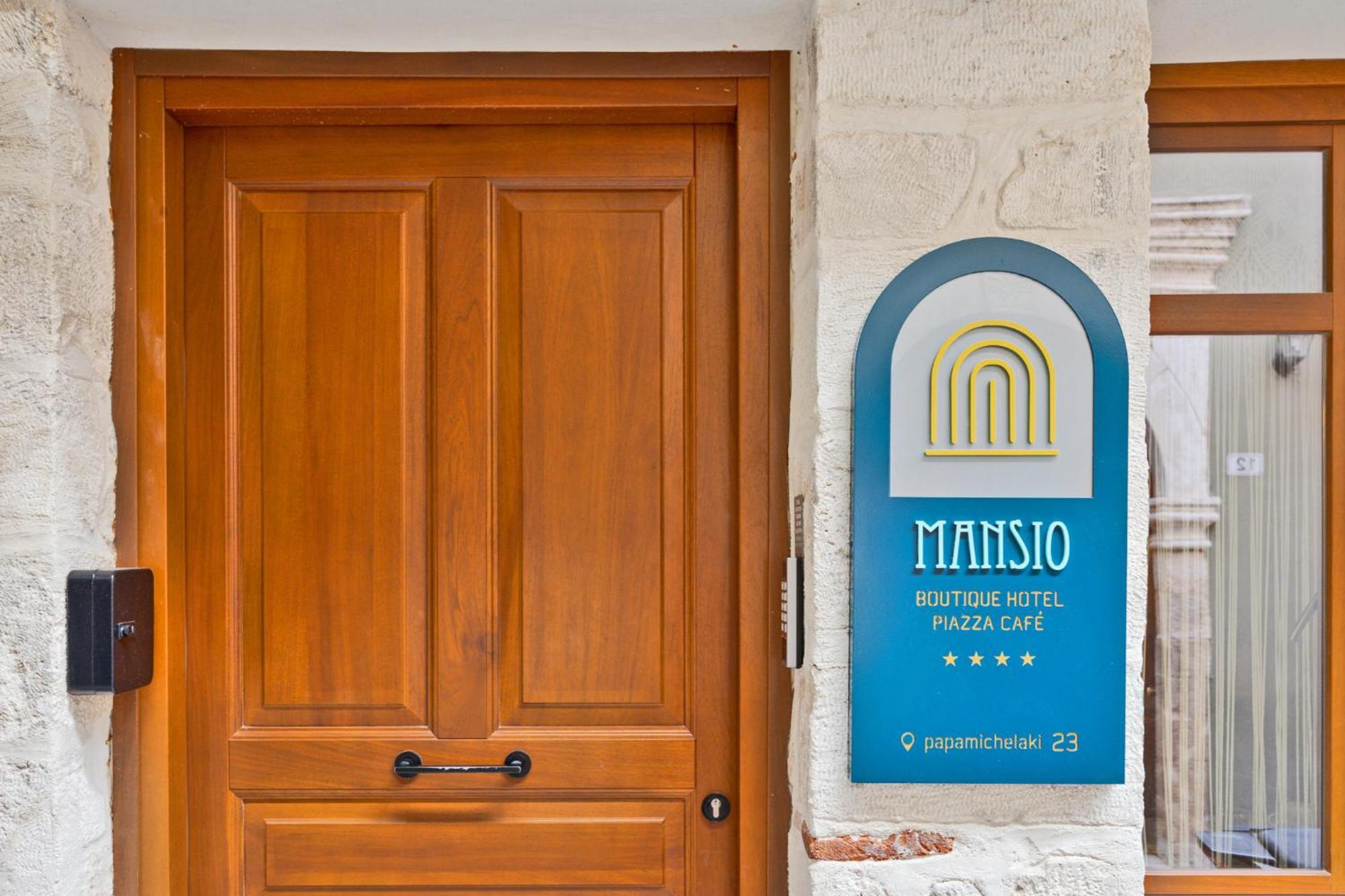 Mansio Boutique Hotel Ретимно Экстерьер фото